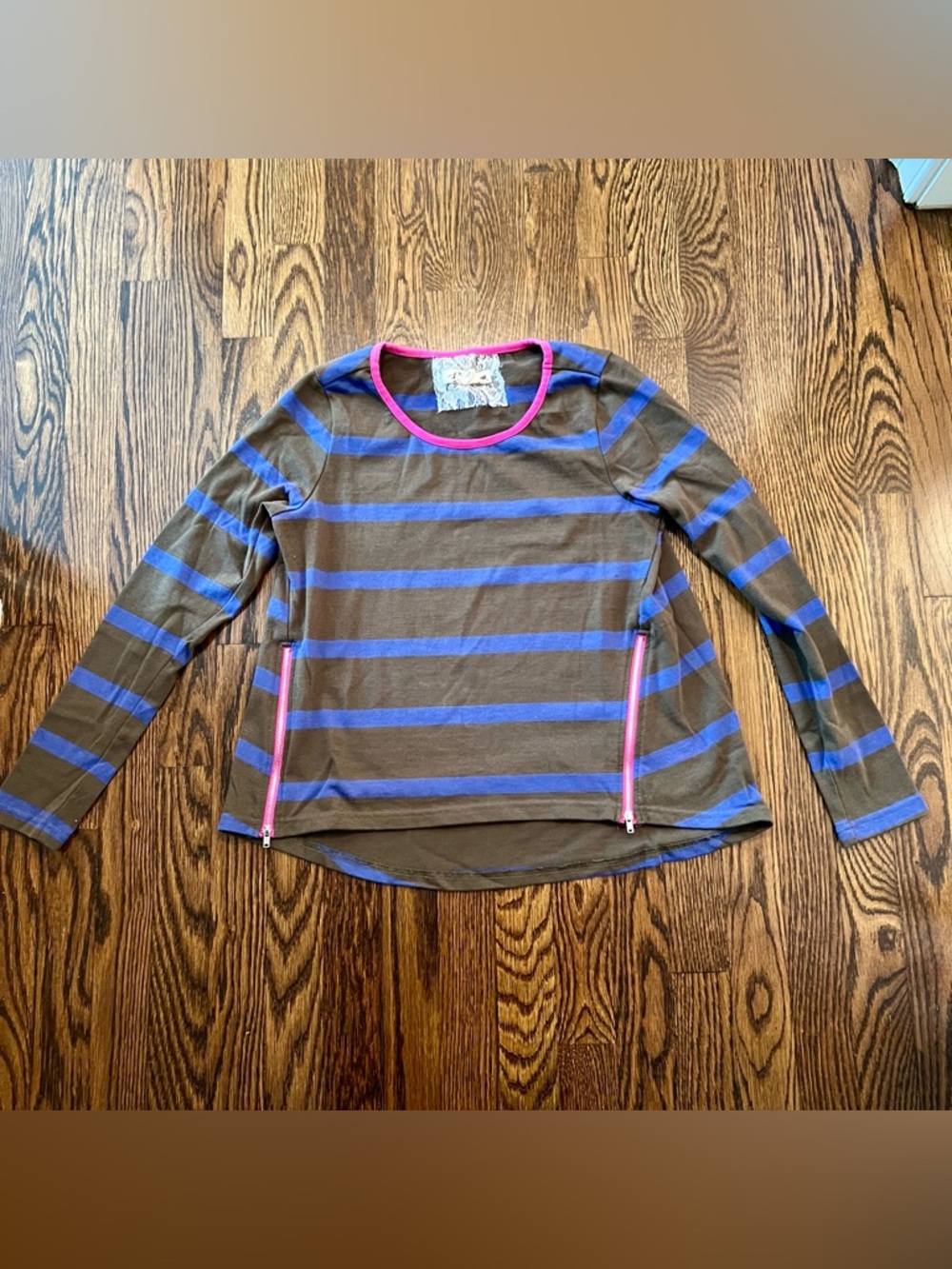Lili’s Closet Striped Long Sleeve Top